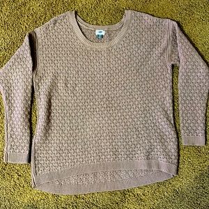Old Navy extra-large, long sleeve scoop, neck sweater NWOT